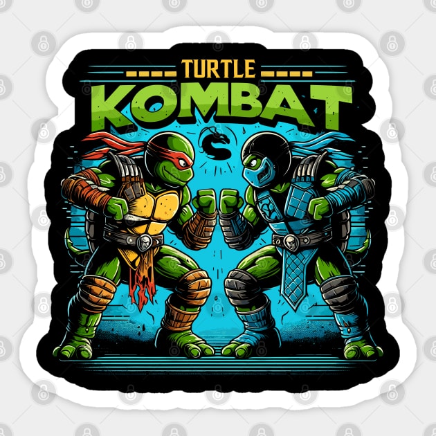 Turtle Kombat Sticker by Lima's